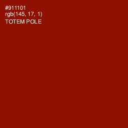 #911101 - Totem Pole Color Image